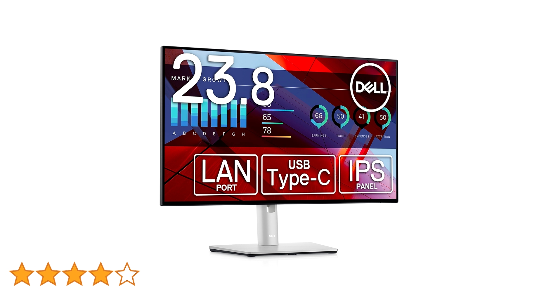 Amazon.co.jp: Dell U2422HE 23.8インチ USB-C ハブ モニター